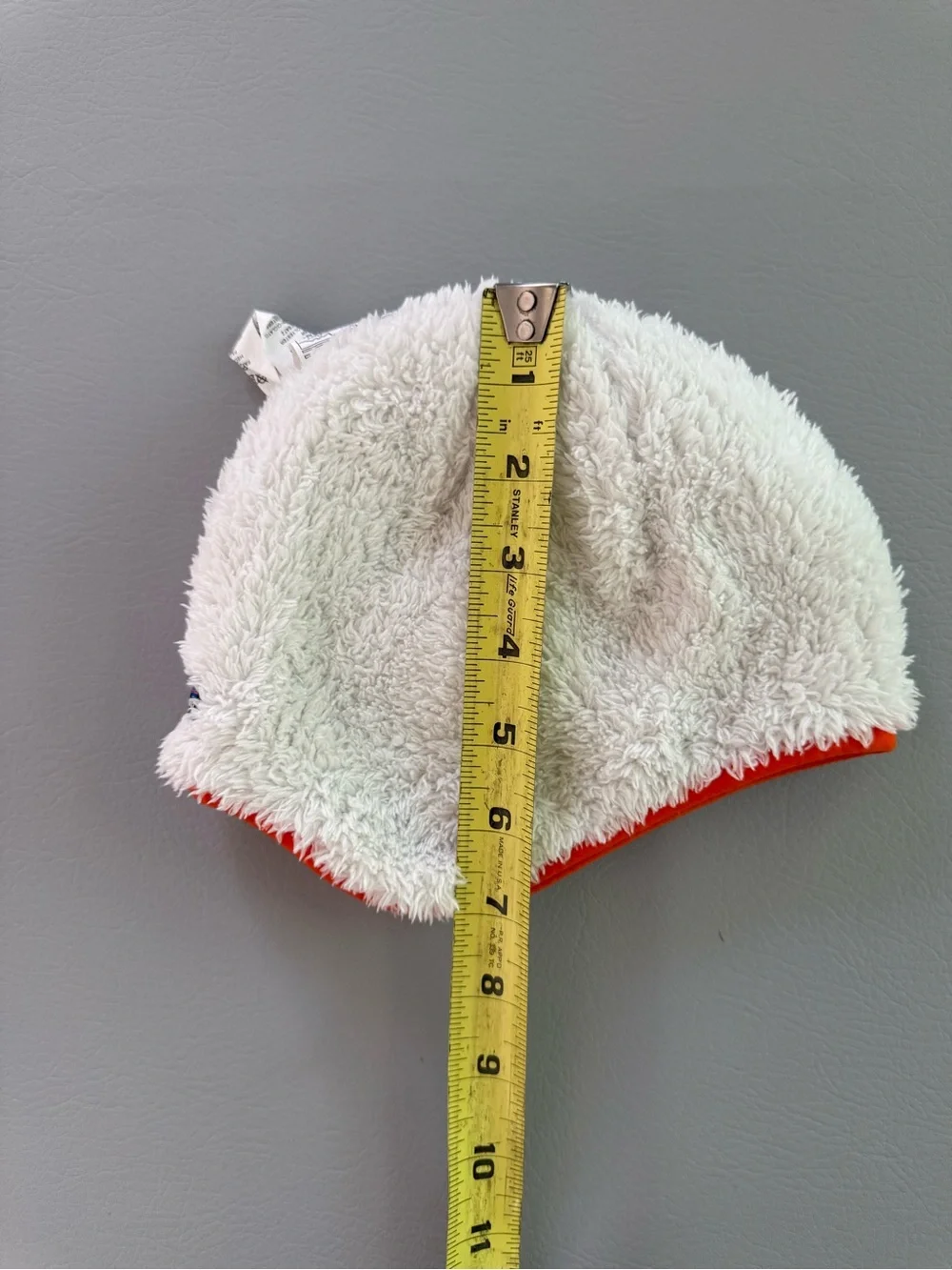 Patagonia Baby Polar Bear Beanie Knit and Fleece Winter Hat size 6M